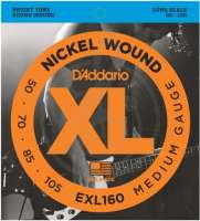 Изображение D'Addario EXL160 XL Струны для бас-гитары 50-105