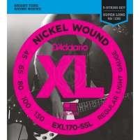 Изображение D'Addario EXL170-5SL - Струны для 5-стр. БАС-гит., Super long, 045-130