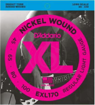 Изображение Струны для бас-гитары D'Addario EXL170