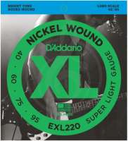 Изображение D'Addario EXL220 Струны для бас-гитары 40-95