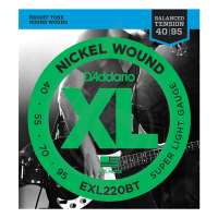 Изображение D'Addario EXL220BT - Струны БАС ,nickel,super soft 40-95