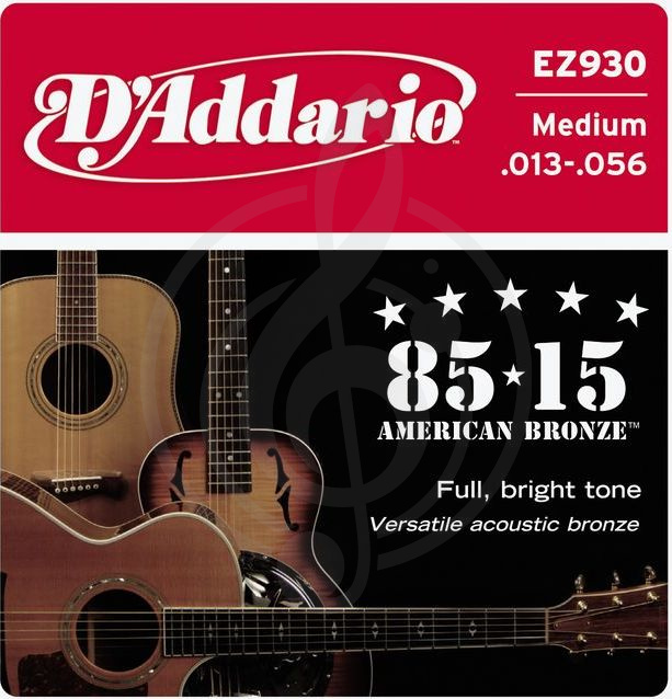 Струны для акустической гитары Струны для акустических гитар D'Addario D'Addario EZ930 Струны для акустической гитары 13-56 EZ930 - фото 1
