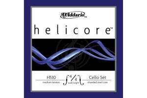 Изображение Струны для виолончели D'Addario H510-4/4M Helicore