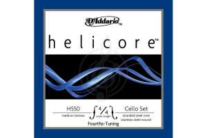 Изображение Струны для виолончели D'Addario H550-4/4M Helicore Fourths-Tuning