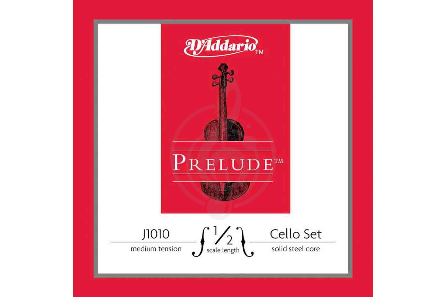Струны для виолончели D'Addario J1010-1/2M Prelude - Комплект струн для виолончели 1/2, среднее натяжение, D'Addario J1010-1/2M Prelude в магазине DominantaMusic - фото 1