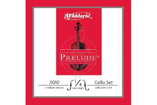 Изображение D'Addario J1010-1/4M Prelude - Комплект струн для виолончели 1/4, среднее натяжение