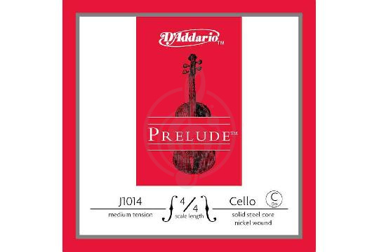 Изображение Струны для виолончели  D'Addario J1014-4/4M Prelude