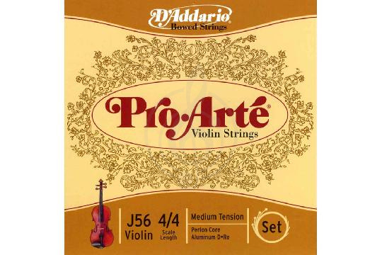 Изображение Струны для скрипки D'Addario J56-4/4M PROARTE