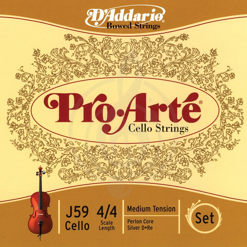 Струны для скрипки Струны для скрипки D'Addario D`Addario J56W-4/4M Pro-Arte Комплект струн для скрипки размером 4/4 J56W-4/4M Pro-Arte - фото 1