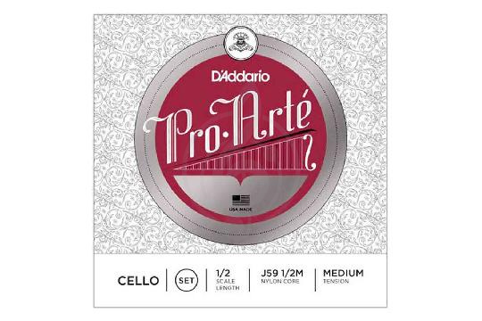 Струны для виолончели D`Addario J59 1/2M - Струны для виолончели,  J59 1/2M в магазине DominantaMusic - фото 1