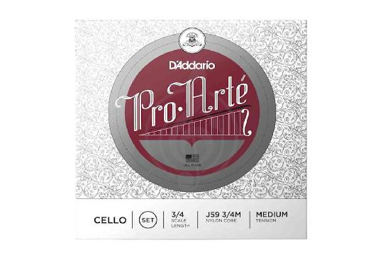 D'ADDARIO J59 3/4M Pro-Arte - Струны для виолончели - фото 1 Струны для виолончели D'ADDARIO J59 3/4M Pro-Arte - Струны для виолончели, J59 3/4M Pro-Arte в магазине DominantaMusic - фото 1