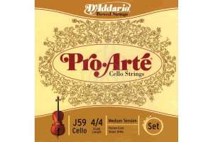 Изображение Струны для виолончели D'Addario J59-4/4M Pro-Arte