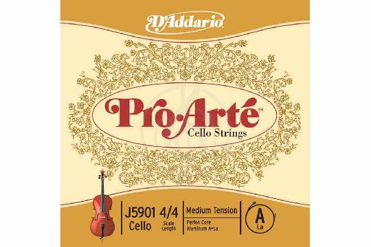 Изображение Струны для виолончели  D'Addario J5901-4/4M Pro-Arte