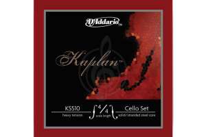 Изображение Струны для виолончели D'Addario KS510-4/4H Kaplan