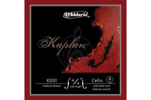 Изображение Струны для виолончели D'Addario KS511-4/4M Kaplan