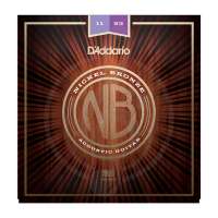 Изображение D'Addario NB1152 Nickel Bronze - Струны для акустической гитары, Custom Light, 11-52