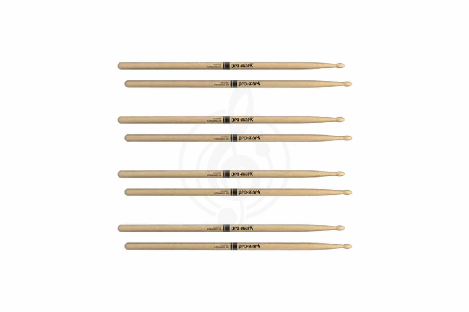 Палочки для барабанов D'Addario TX5AW-4P Lacquered Hickory Forward 5A - Барабанные палочки, D'Addario TX5AW-4P Lacquered Hickory Forward 5A в магазине Доминанта мьюзик - фото 2