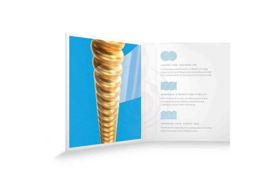 Струны для акустической гитары D'Addario XSABR1253 XS - Струны для акустической гитары, D'Addario XSABR1253 XS в магазине DominantaMusic - фото 3