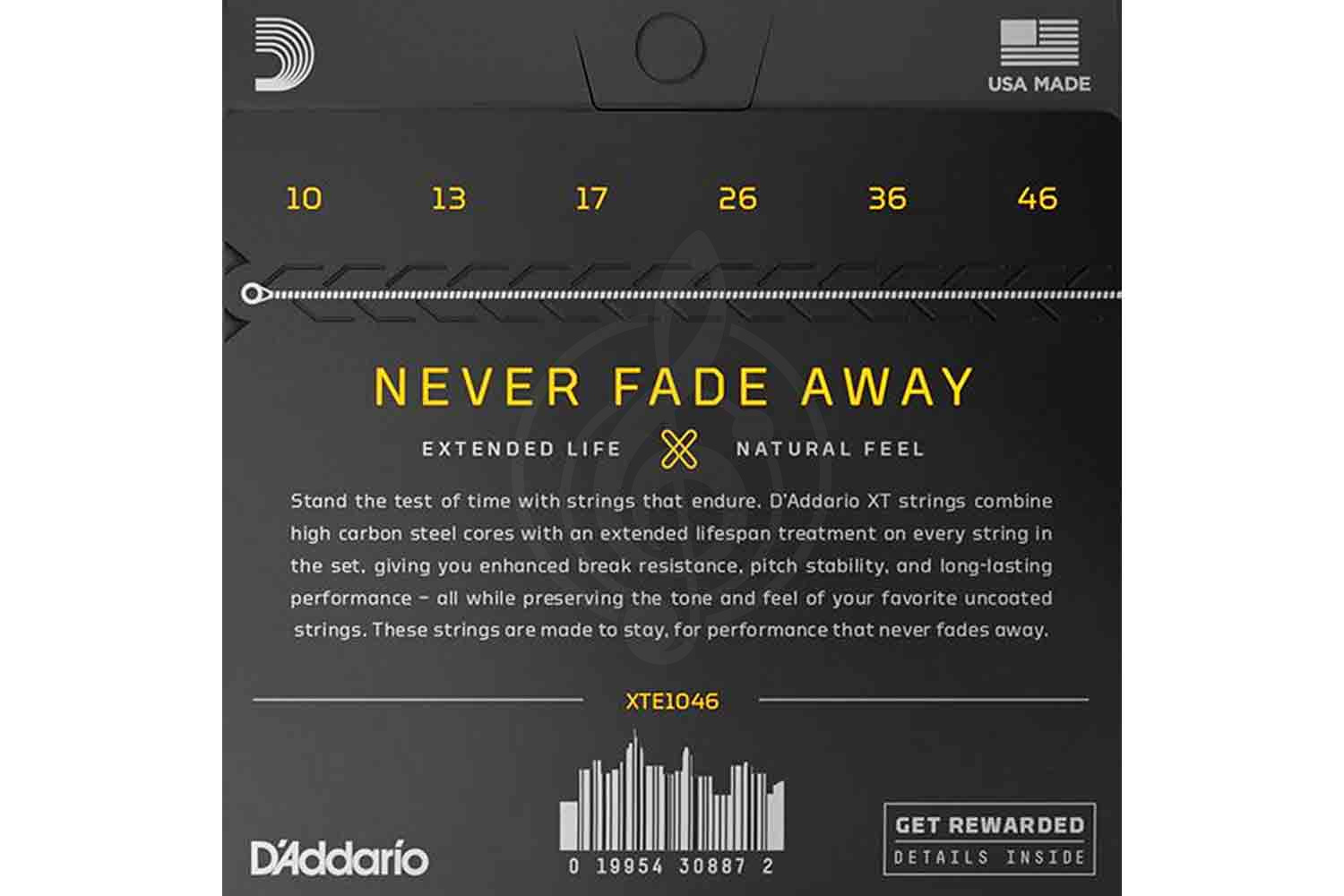 D'Addario XTE1046 XT - Струны для электрогитары - фото 2 Струны для электрогитары D'Addario XTE1046 XT - Струны для электрогитары, XTE1046 в магазине DominantaMusic - фото 2