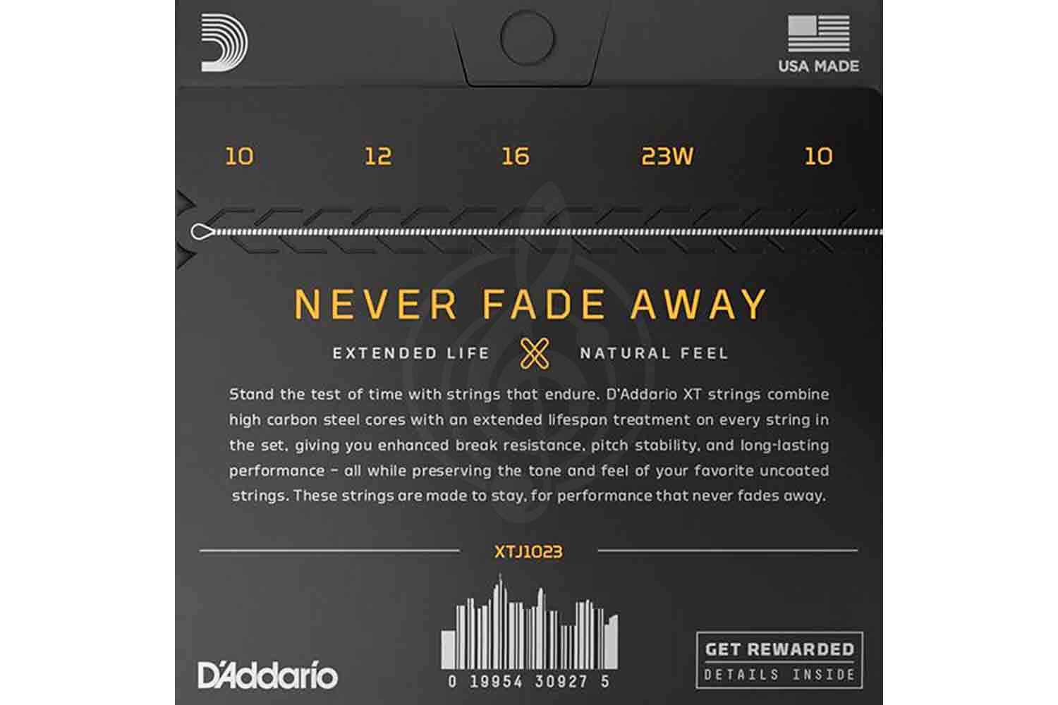 Струны для банджо D'Addario XTJ1023 XT - Струны для 5-струнного банджо, D'Addario XTJ1023 в магазине DominantaMusic - фото 2