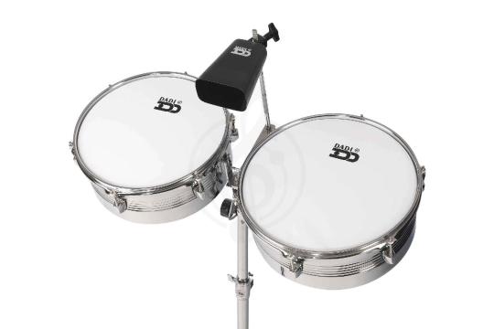  Dadi TS-01 - Тимбалес (13" и 14") с ковбелом 6'' (2 коробки), Dadi TS-01 в магазине Доминанта мьюзик - фото 5