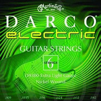 Струны для электрогитары Струны для электрогитар Darco DARCO D9300 Струны  д/эл. гитары D9300 - фото 1