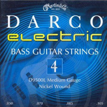 Струны для бас-гитары Струны для бас-гитар Darco DARCO D9500L Струны д/бас гитары 4 стр. 0.50-1.05, D9500L - фото 1