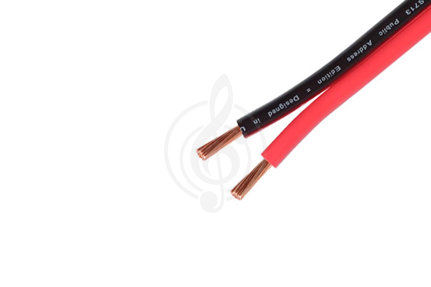 Акустический кабель Daxx S714 14Ga (2x2,1мм²) акустический кабель медный, черный, красный, Daxx S714 в магазине DominantaMusic - фото 1