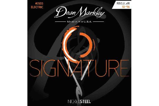 Струны для электрогитары Dean Markley DM2503 Signature Regular - Комплект струн для электрогитары, никелированные, Dean Markley DM2503 Signature Regular в магазине DominantaMusic - фото 1