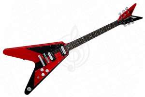 Изображение Электрогитара Flying V Dean MS RETRO RDBK