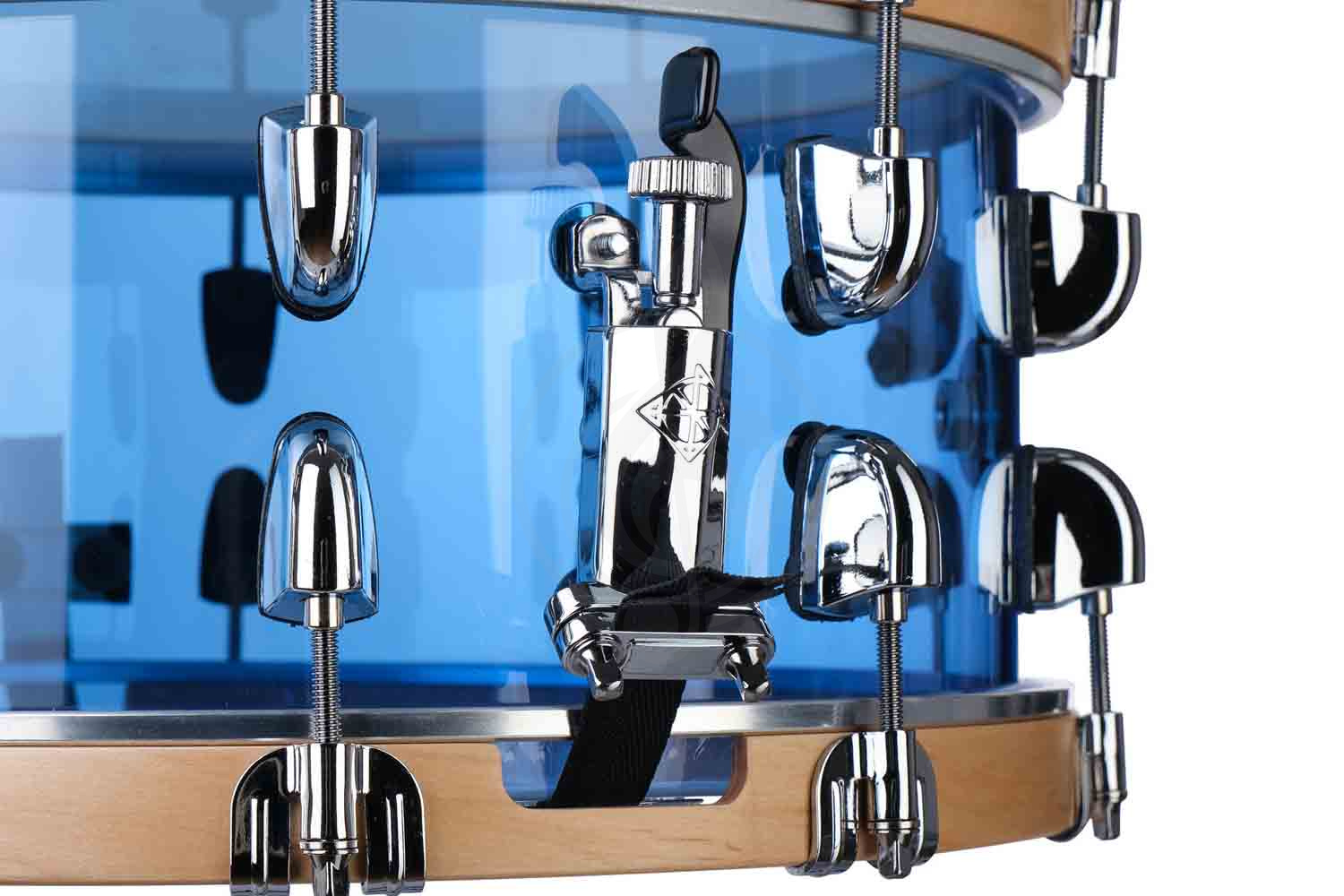 Малый барабан Dixon PDSCST654ACB Cornerstone See-Through Blue - Малый барабан 6.5 x 14", Dixon PDSCST654ACB в магазине Доминанта мьюзик - фото 2