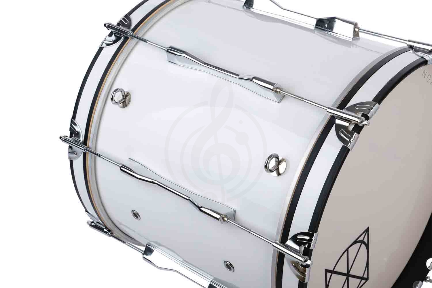 Маршевый барабан Dixon PMZCL4161-WT - Маршевый бас-барабан, 16" х 14", Dixon PMZCL4161-WT в магазине Доминанта мьюзик - фото 4