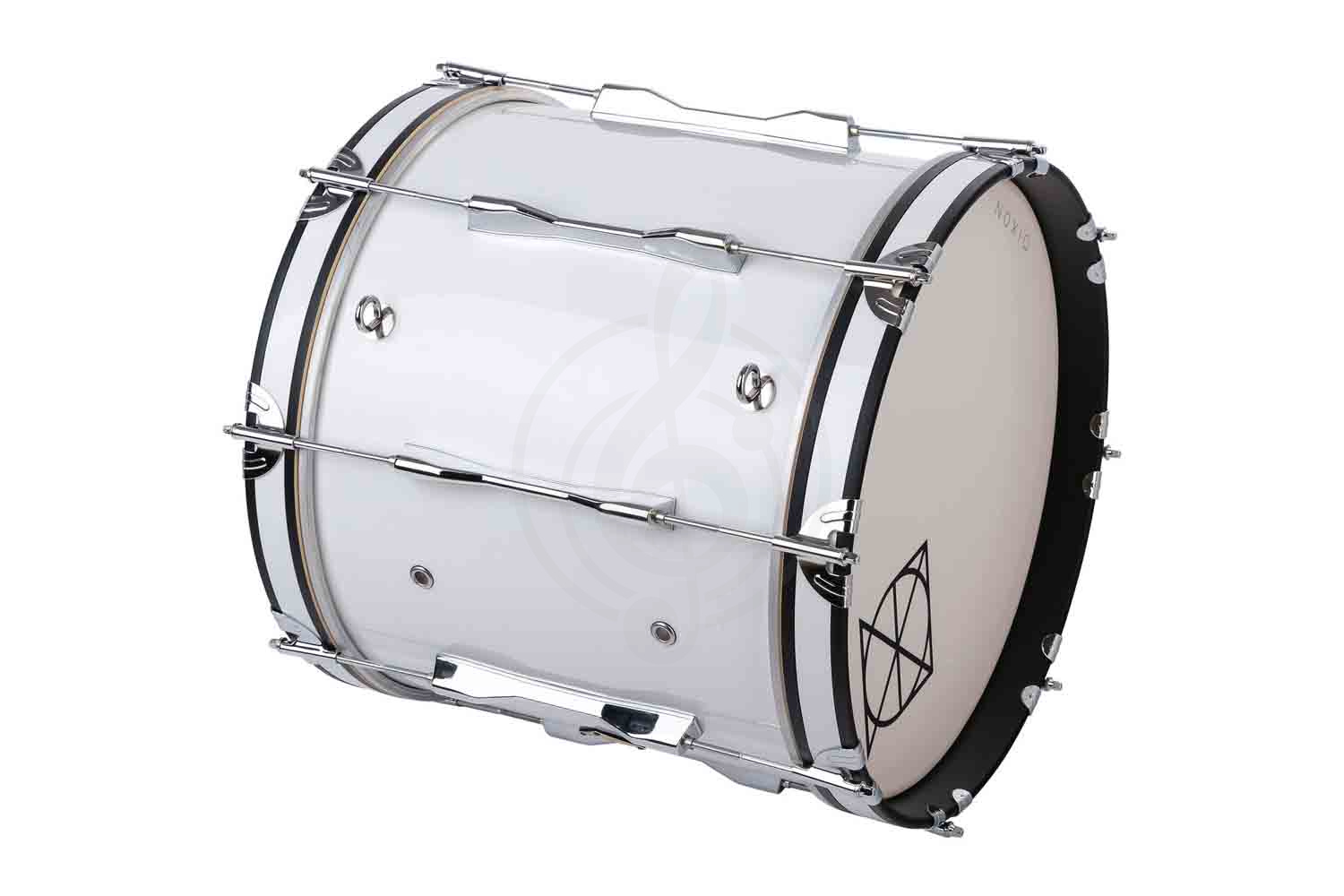 Маршевый барабан Dixon PMZCL4161-WT - Маршевый бас-барабан, 16" х 14", Dixon PMZCL4161-WT в магазине Доминанта мьюзик - фото 5