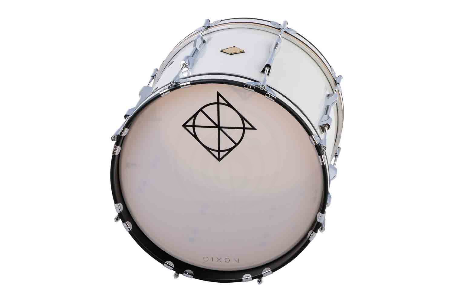 Маршевый барабан Dixon PMZCL4161-WT - Маршевый бас-барабан, 16" х 14", Dixon PMZCL4161-WT в магазине Доминанта мьюзик - фото 6