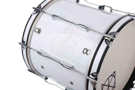 Маршевый барабан Dixon PMZCL4161-WT - Маршевый бас-барабан, 16" х 14", Dixon PMZCL4161-WT в магазине Доминанта мьюзик - фото 4