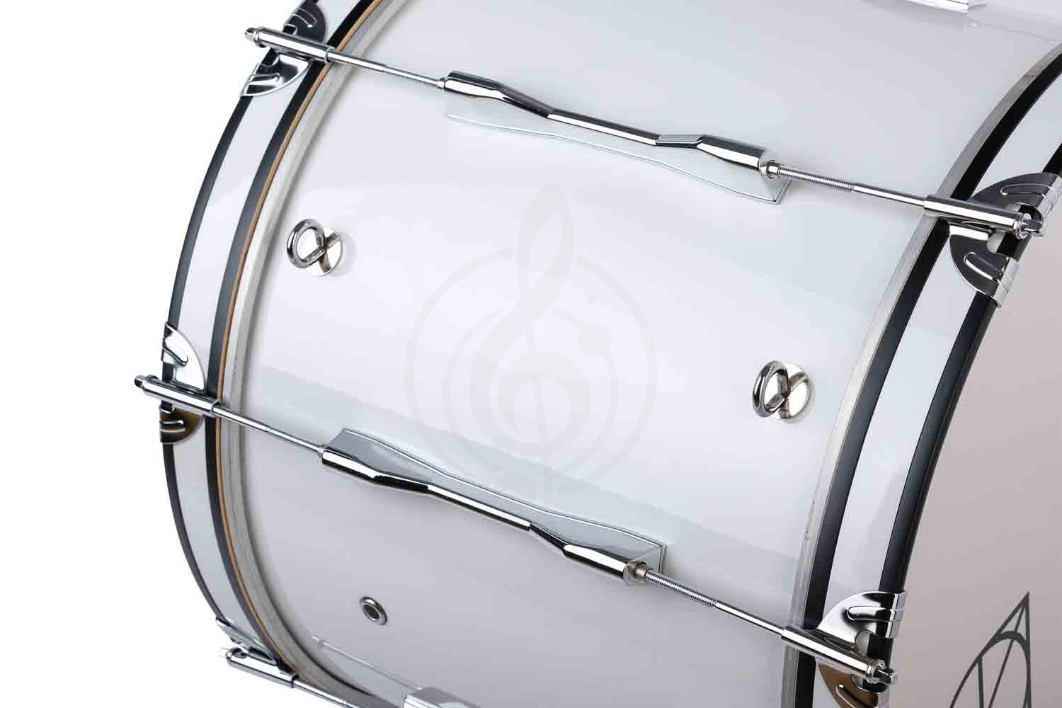 Маршевый барабан Dixon PMZCL4181-WT - Маршевый бас-барабан, 18" х 14", Dixon PMZCL4181-WT в магазине Доминанта мьюзик - фото 4