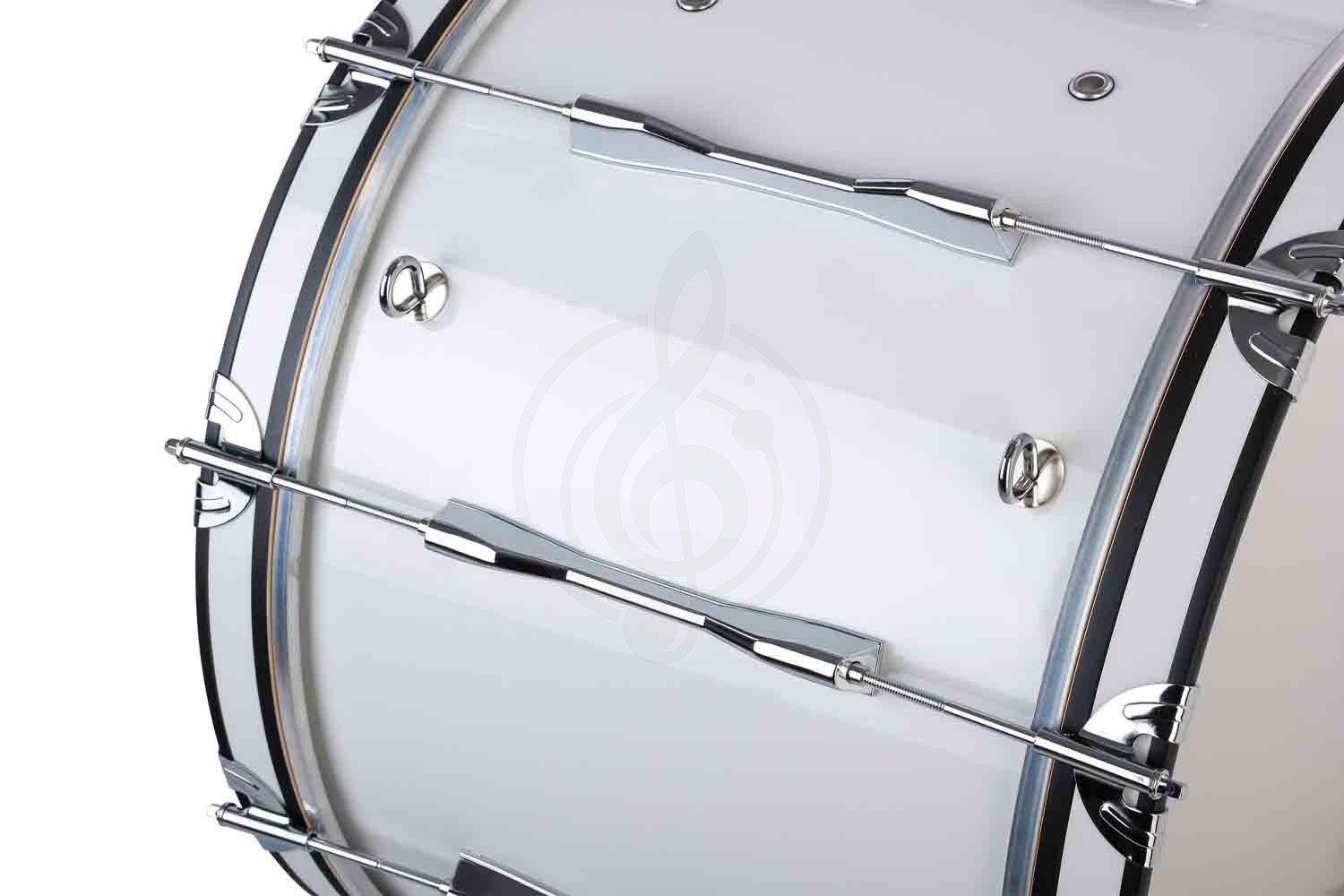 Маршевый барабан Dixon PMZCL4201-WT - Маршевый бас-барабан, 20" х 14", Dixon PMZCL4201-WT в магазине Доминанта мьюзик - фото 4