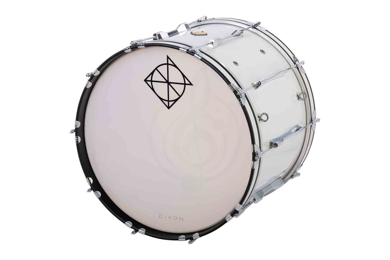 Маршевый барабан Dixon PMZCL4201-WT - Маршевый бас-барабан, 20" х 14", Dixon PMZCL4201-WT в магазине Доминанта мьюзик - фото 7