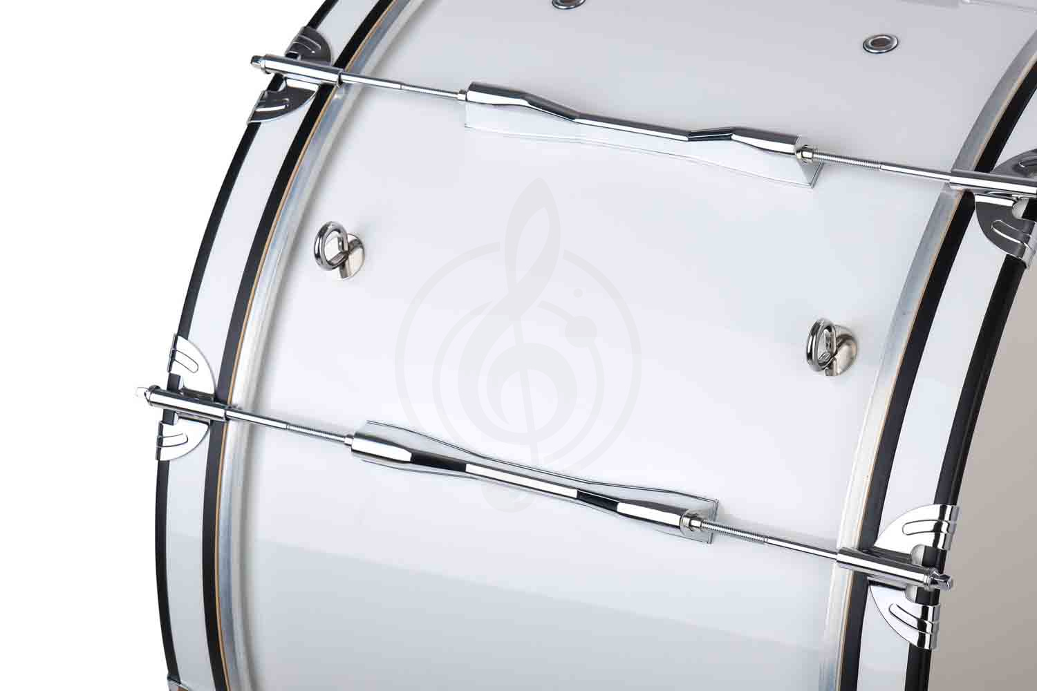 Маршевый барабан Dixon PMZCL4221-WT - Маршевый бас-барабан, 22" х 14", Dixon PMZCL4221-WT в магазине Доминанта мьюзик - фото 4