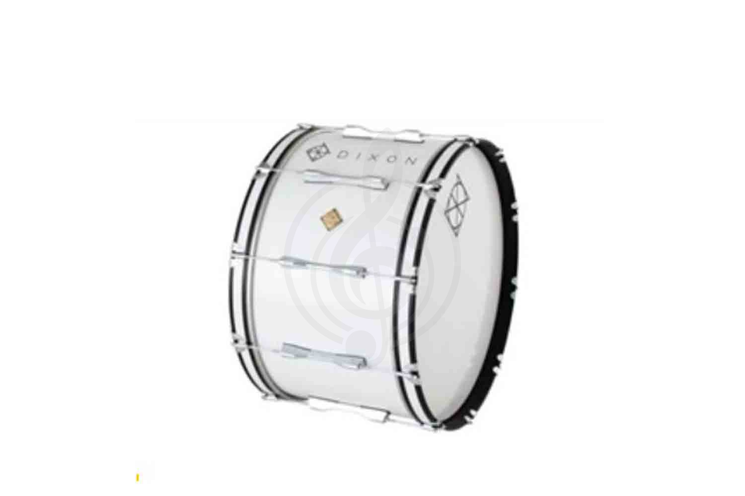 Маршевый барабан Dixon PMZCL4261-WT - Маршевый бас-барабан, 26" х 14", Dixon PMZCL4261-WT в магазине Доминанта мьюзик - фото 1