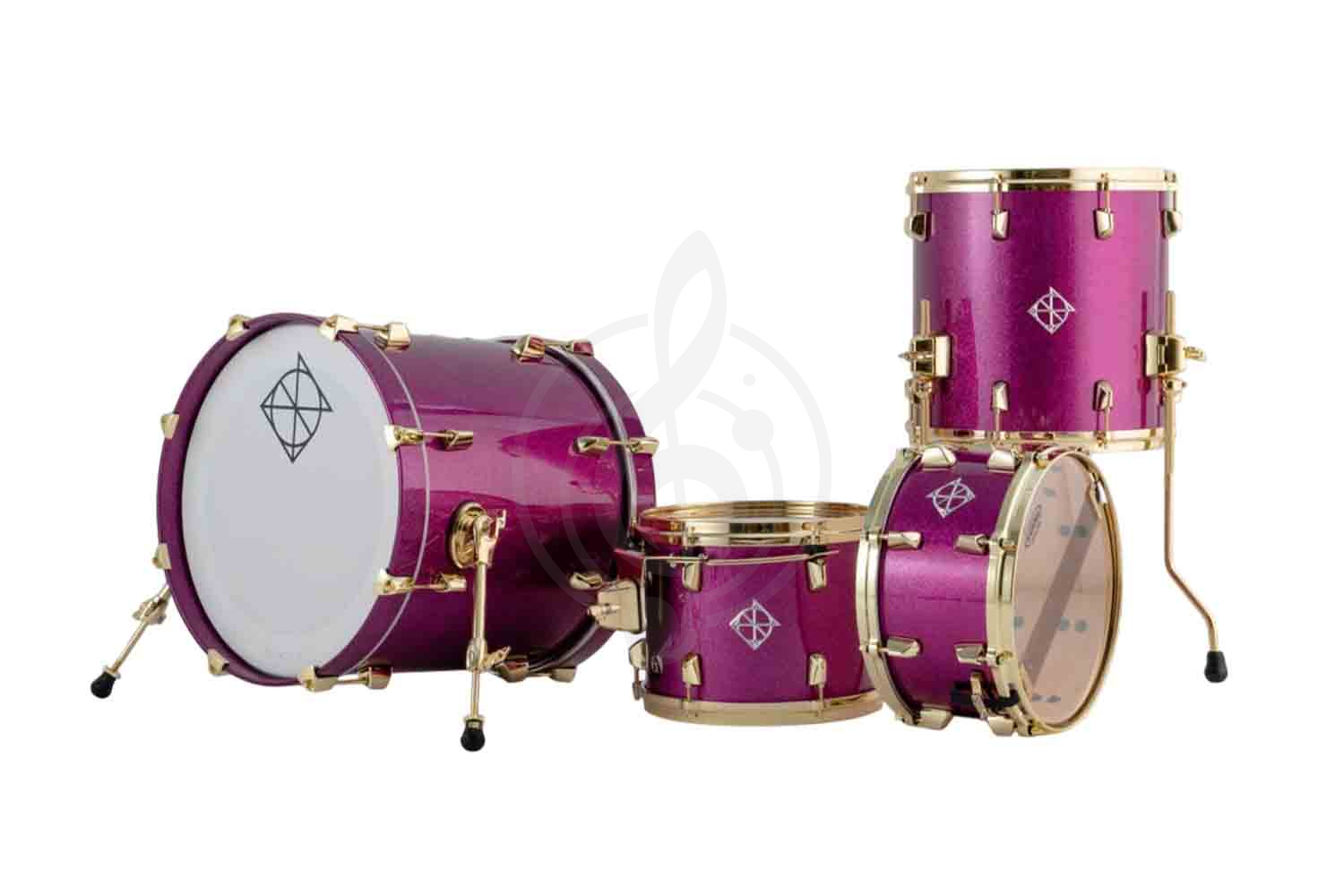 Ударная установка Dixon PODAN522-24-DPS-BR Artisan Maple - Барабанная установка, Dixon PODAN522-24-DPS-BR в магазине Доминанта мьюзик - фото 1