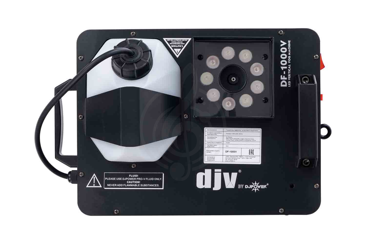 Дым-машина DJPower DF-1000V - Генератор дыма, вертикальный, DJPower DF-1000V в магазине Доминанта мьюзик - фото 3