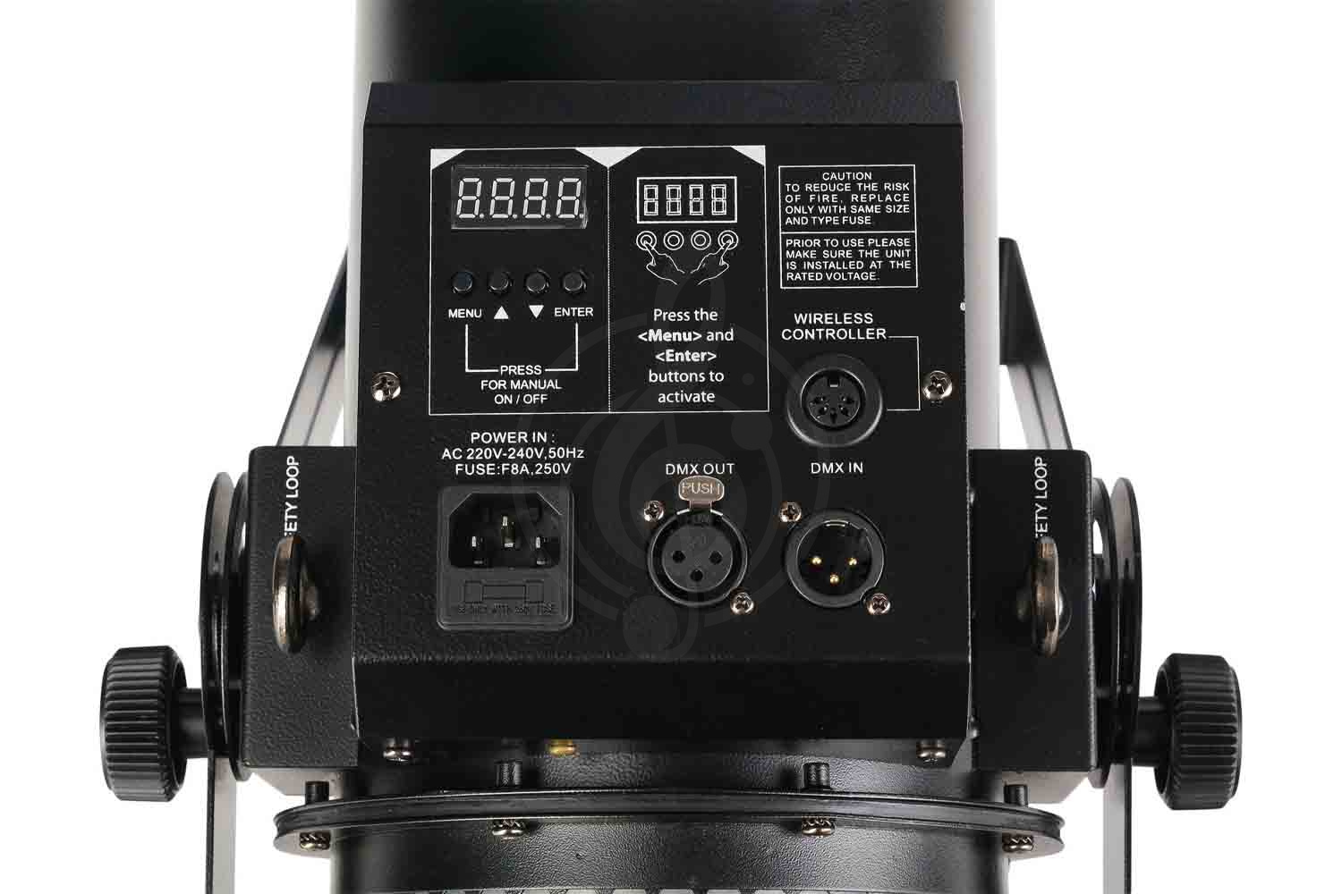 Конфетти-машина DJPower DFC-430 Конфетти-машина, 1500Вт, DJPower DFC-430 в магазине Доминанта мьюзик - фото 6