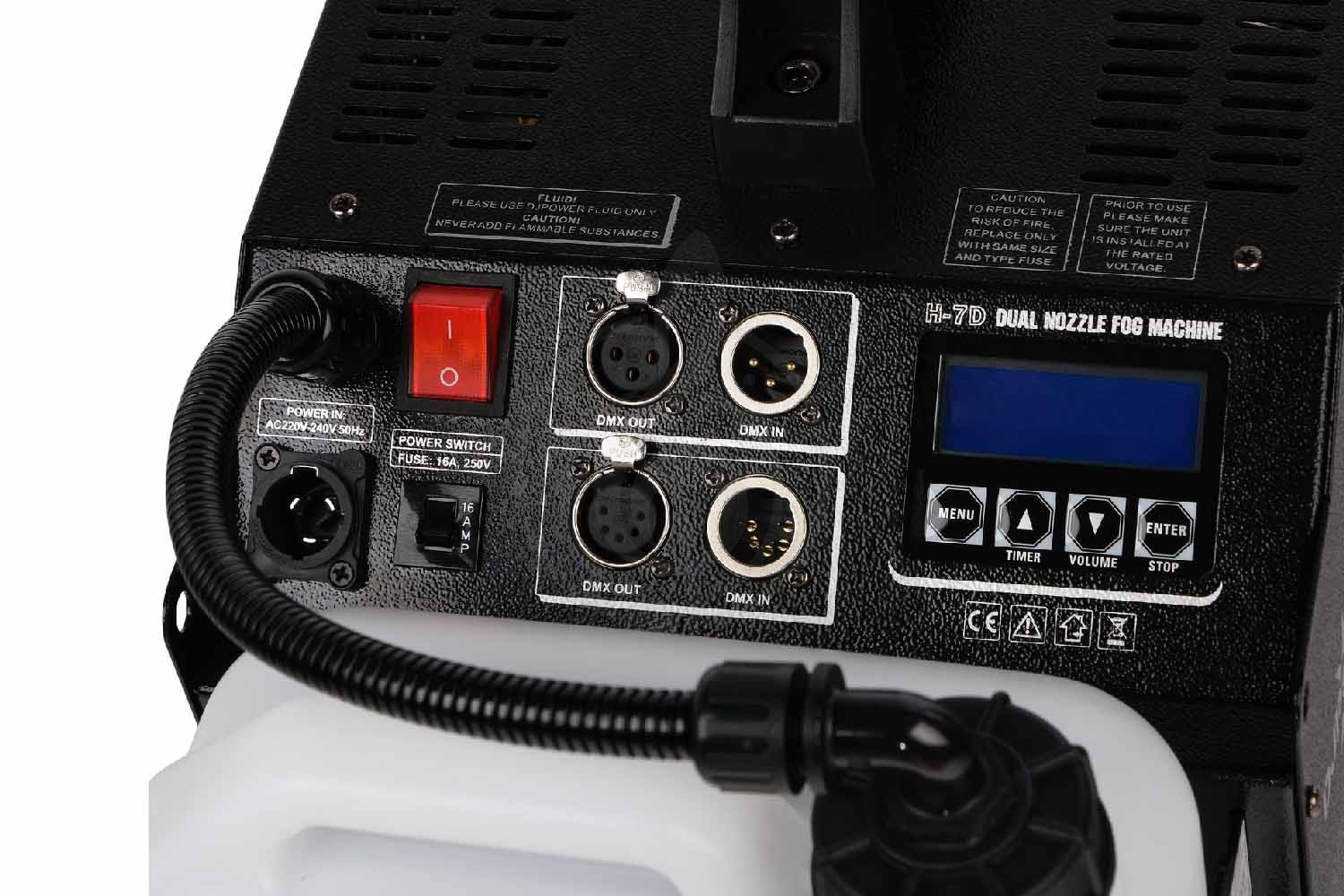 Дым-машина DJPower H-7D - Генератор дыма, DJPower H-7D в магазине Доминанта мьюзик - фото 4