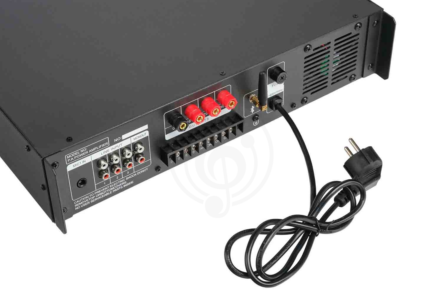 Радиоузел DS-8180 Усилитель мощности трансляционный, 180Вт, TADS, TADS DS-8180 в магазине DominantaMusic - фото 2