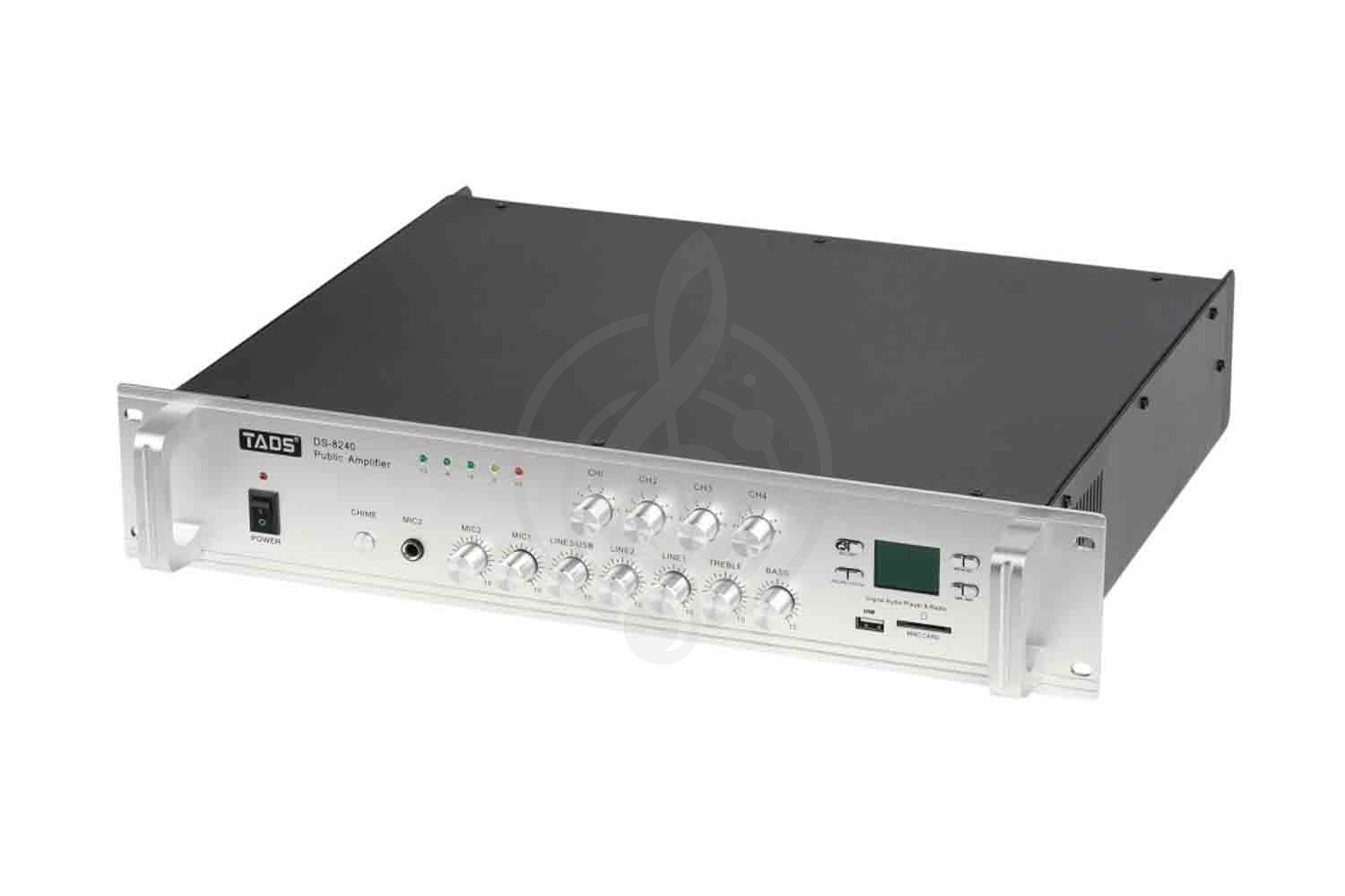 Радиоузел DS-8240 Усилитель мощности трансляционный, 240Вт, TADS, TADS DS-8240 в магазине DominantaMusic - фото 1