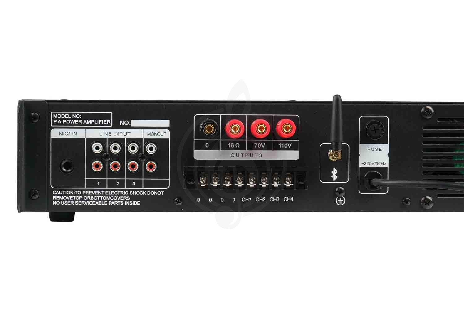 Радиоузел DS-8240 Усилитель мощности трансляционный, 240Вт, TADS, TADS DS-8240 в магазине DominantaMusic - фото 3