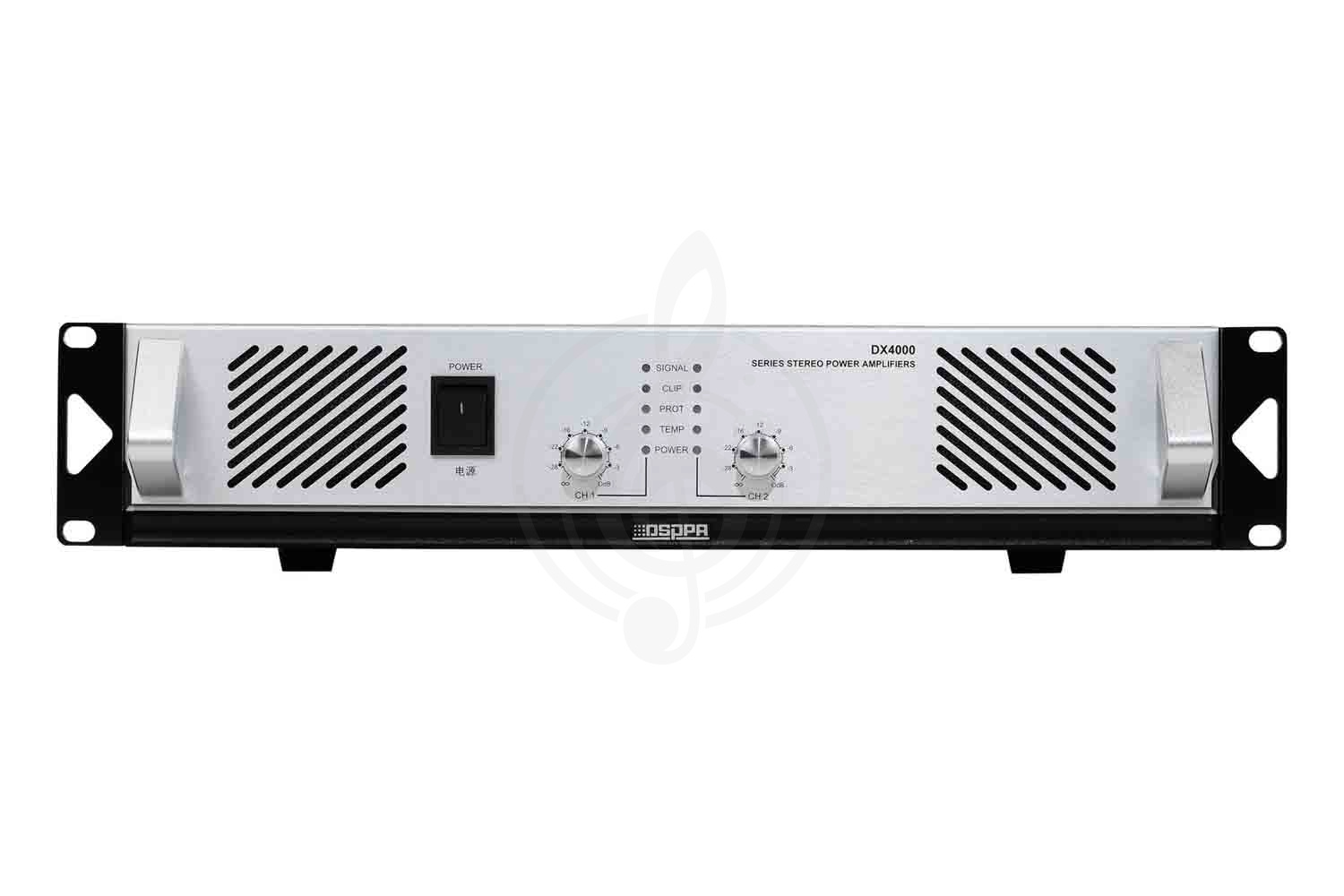 Аналоговый усилитель мощности DSPPA DX4000 - Усилитель мощности, 2х1500 Вт 4 Om, DSPPA DX4000 в магазине Доминанта мьюзик - фото 7