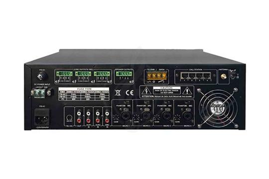 Радиоузел DSPPA MP835 - Микшер-усилитель трансляционный, DSPPA MP835 в магазине DominantaMusic - фото 