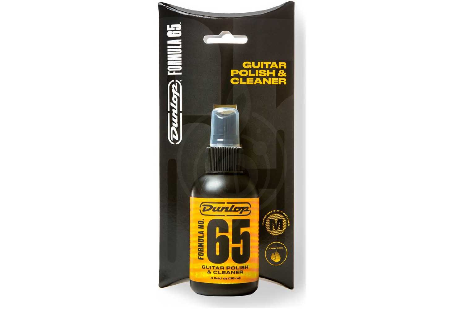 Полироль для гитары DUNLOP 654C FORMULA 65 - Средство для чистки, с салфеткой,  654C FORMULA 65 в магазине DominantaMusic - фото 2